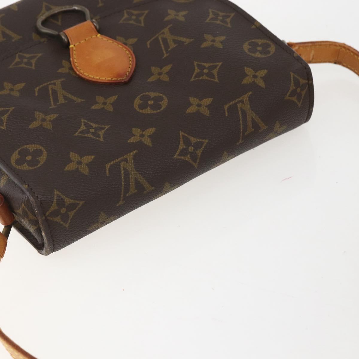LOUIS VUITTON Monogram Saint Cloud MM Shoulder Bag M51243 LV Auth 157657