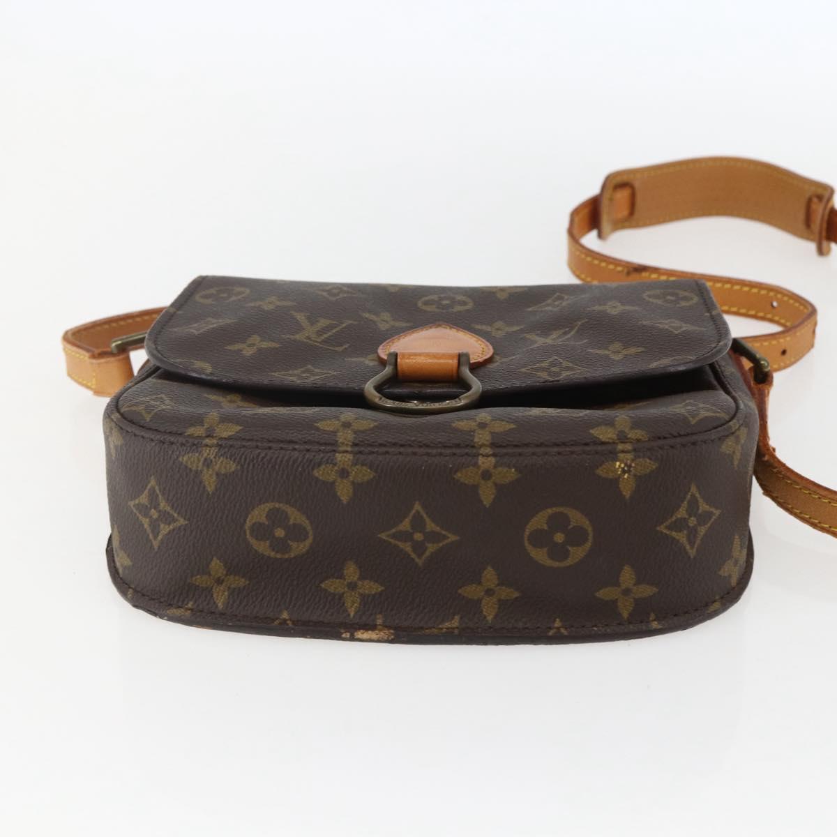 LOUIS VUITTON Monogram Saint Cloud MM Shoulder Bag M51243 LV Auth 157657