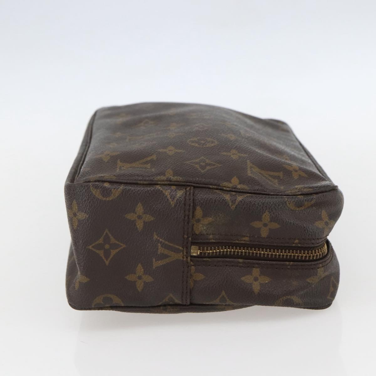 LOUIS VUITTON Monogram Trousse Toilette 28 Clutch Bag M47522 LV Auth 157658