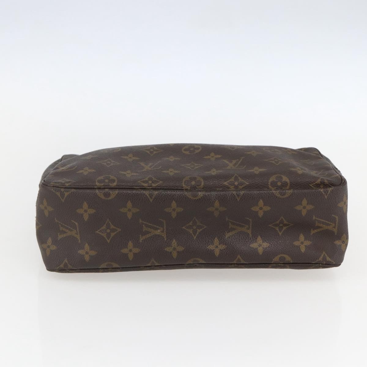 LOUIS VUITTON Monogram Trousse Toilette 28 Clutch Bag M47522 LV Auth 157658