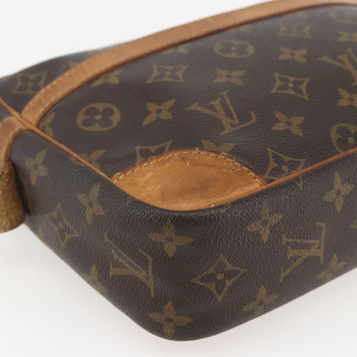 LOUIS VUITTON Monogram Compiegne 28 Clutch Bag M51845 LV Auth 157660