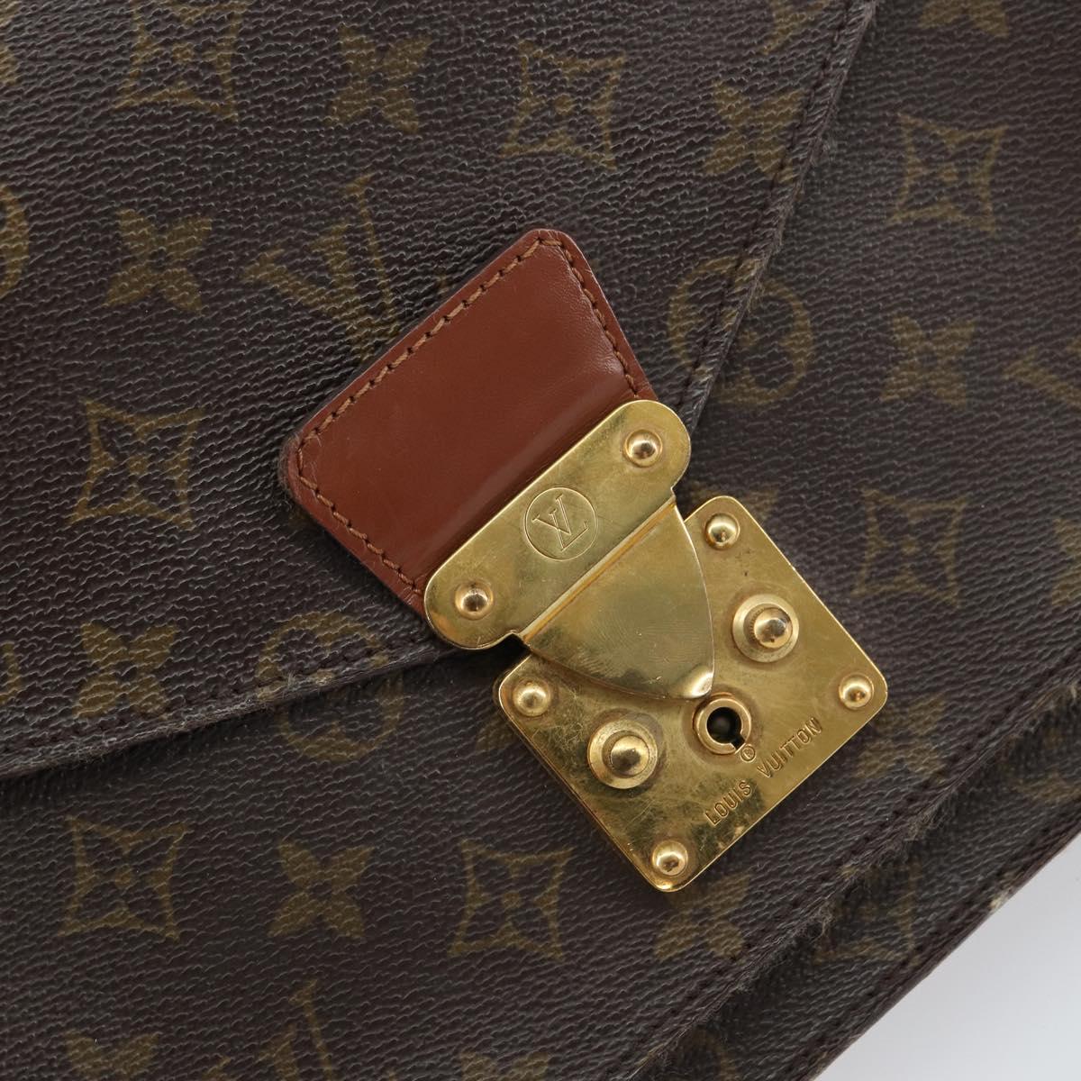 LOUIS VUITTON Monogram Monceau 28 Hand Bag M51185 LV Auth 157663