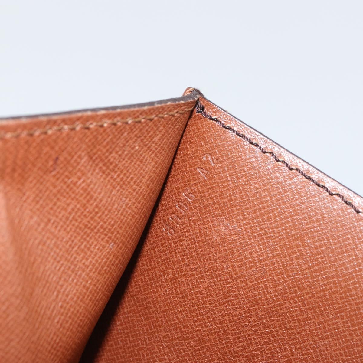 LOUIS VUITTON Monogram Monceau 28 Hand Bag M51185 LV Auth 157663