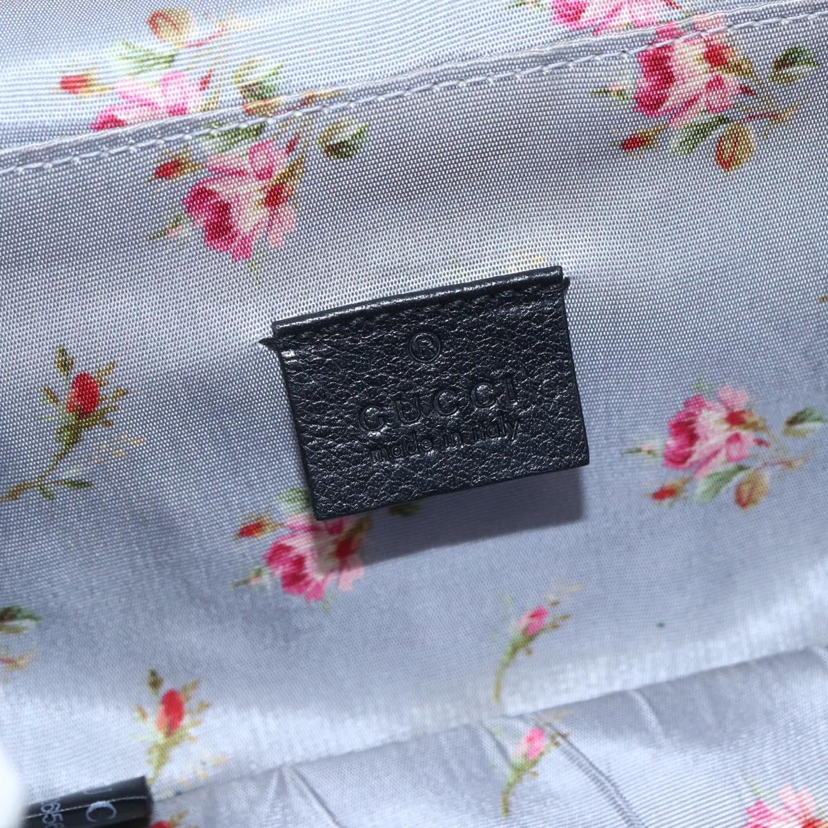 GUCCI Wicker Chain Web Sherry Line Bag Wood Red Green 524829 Auth 157665V