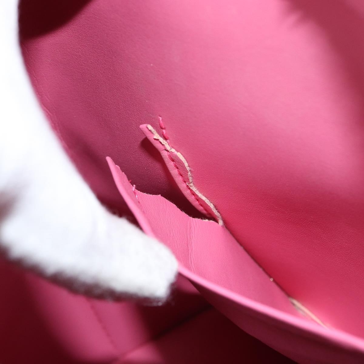 LOUIS VUITTON Monogram Vernis Houston Hand Bag Fran Boise M9135F LV Auth 157671