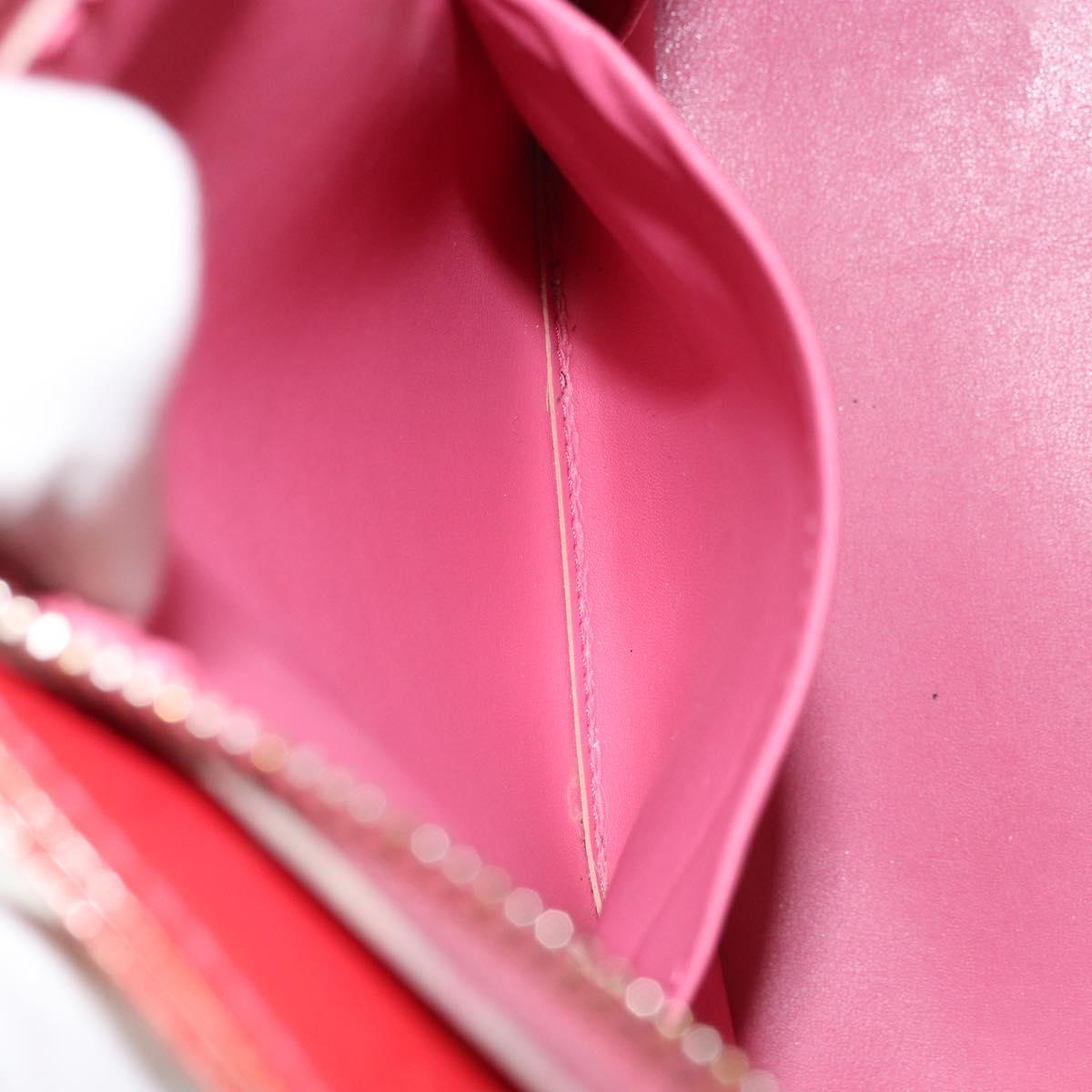 LOUIS VUITTON Monogram Vernis Houston Hand Bag Fran Boise M9135F LV Auth 157671