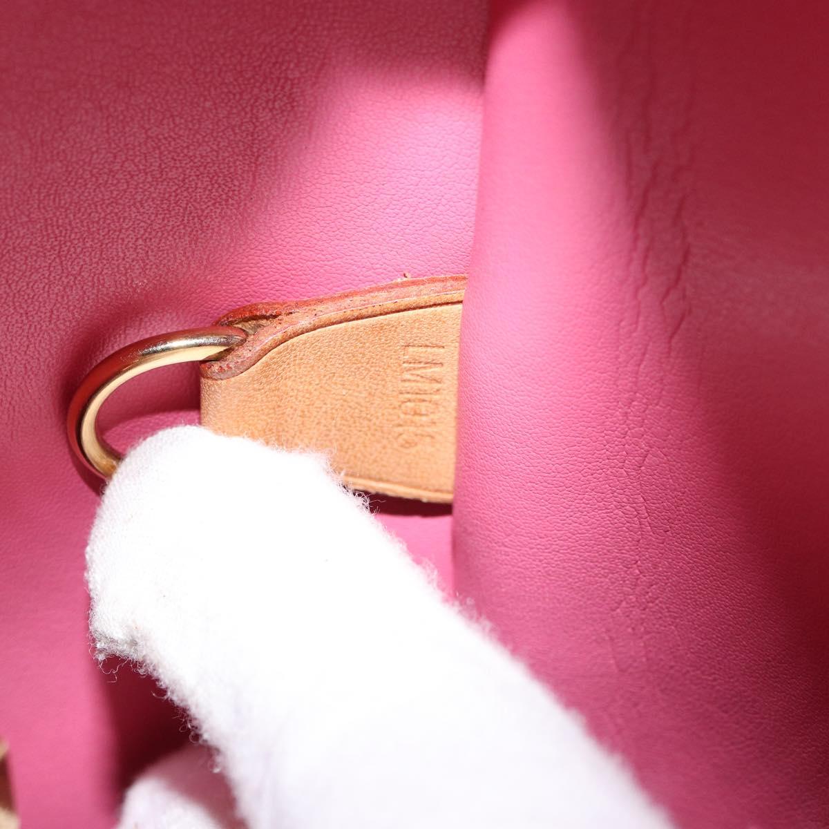 LOUIS VUITTON Monogram Vernis Houston Hand Bag Fran Boise M9135F LV Auth 157671