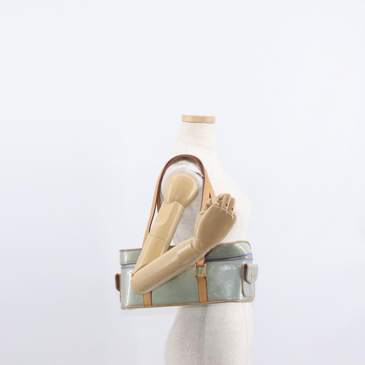 LOUIS VUITTON Vernis Sullivan Oriental GM Hand Bag Lavande M91266 LV Auth 157673