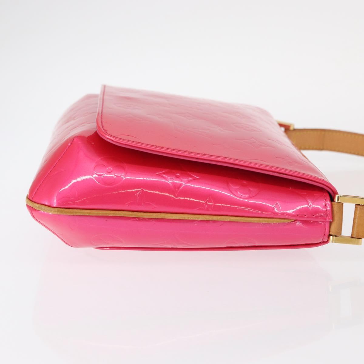 LOUIS VUITTON Vernis Thompson Street Bag Fuchsia Pink M91215 LV Auth 157675SAV