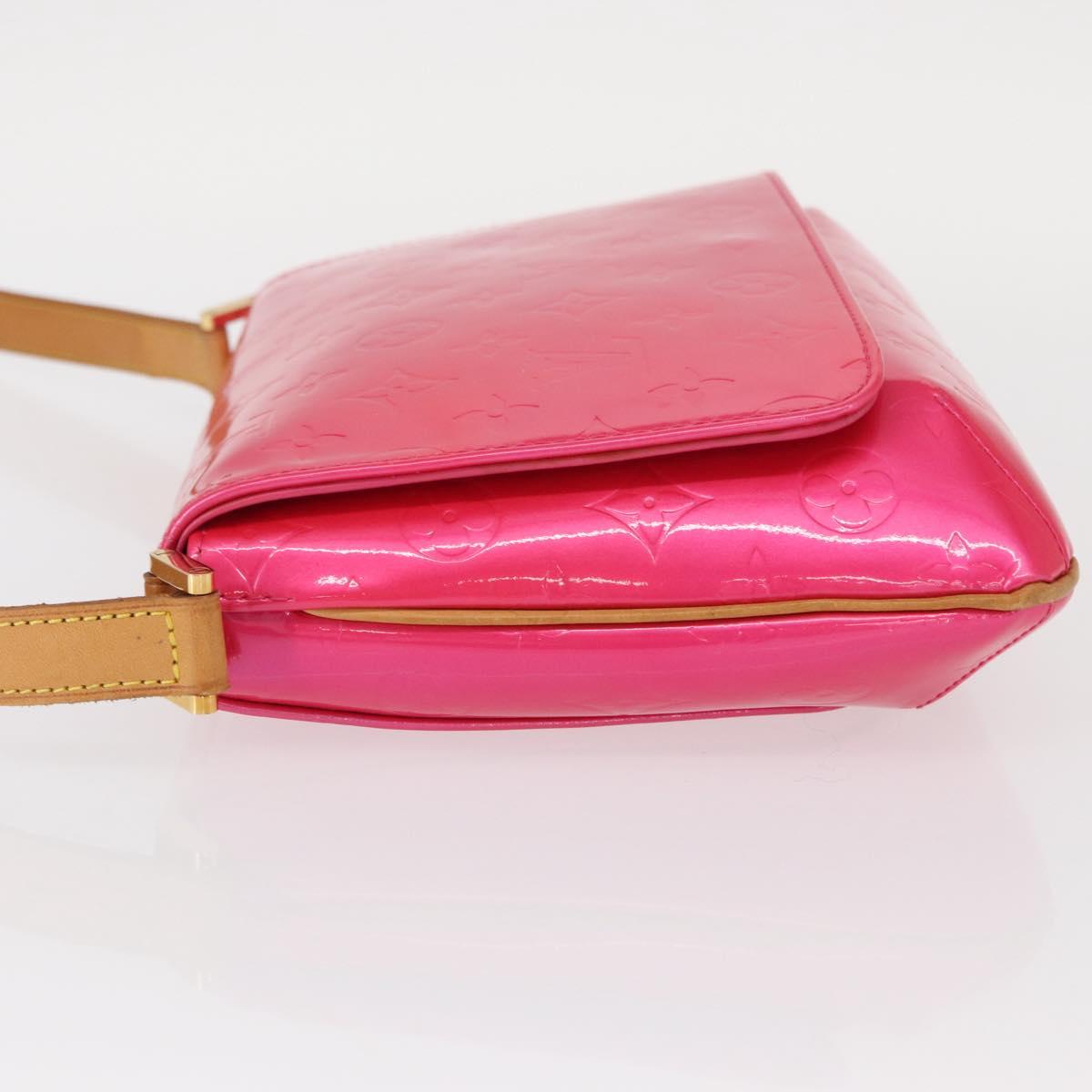 LOUIS VUITTON Vernis Thompson Street Bag Fuchsia Pink M91215 LV Auth 157675SAV