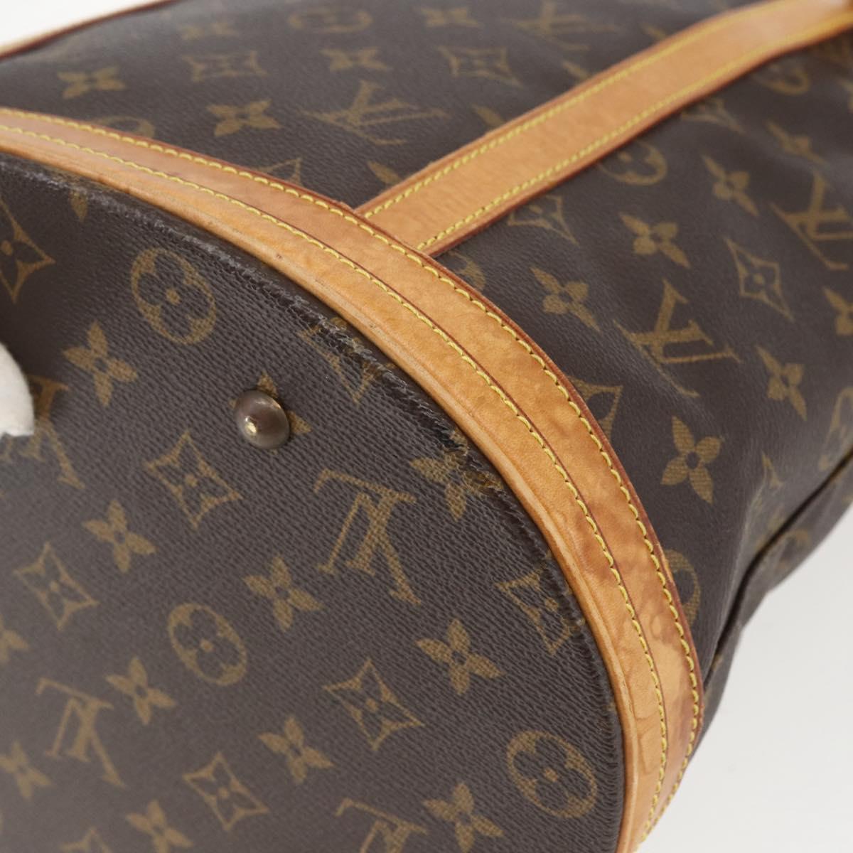 LOUIS VUITTON Monogram Bucket GM Shoulder Bag M42236 LV Auth 157677
