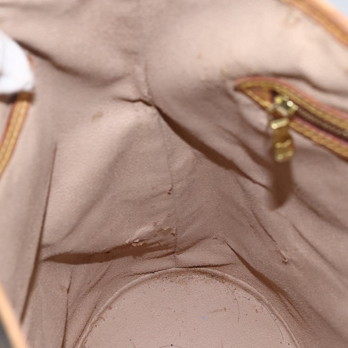 LOUIS VUITTON Monogram Bucket GM Shoulder Bag M42236 LV Auth 157677