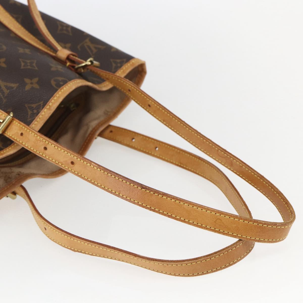 LOUIS VUITTON Monogram Bucket GM Shoulder Bag M42236 LV Auth 157677