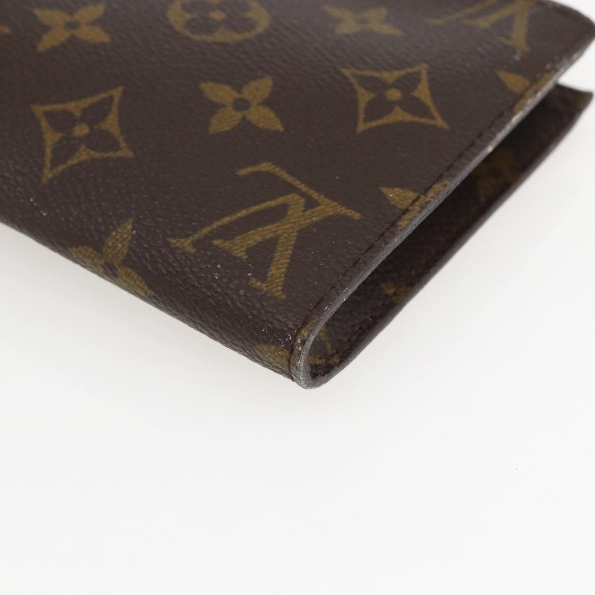 LOUIS VUITTON Monogram Bucket GM Accessory Pouch LV Auth 157678