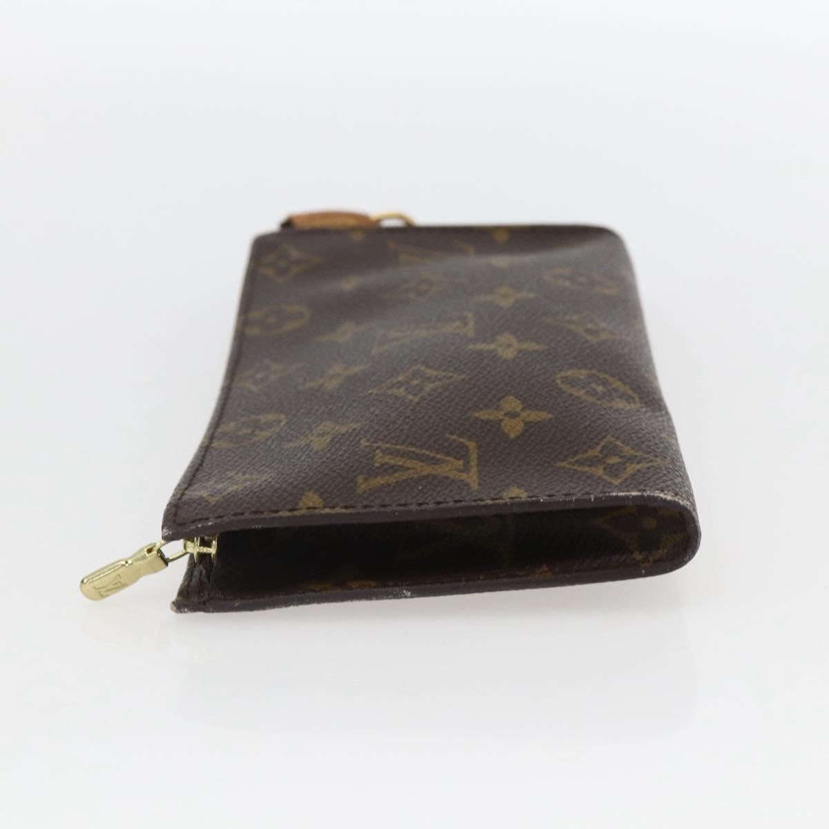 LOUIS VUITTON Monogram Bucket GM Accessory Pouch LV Auth 157678