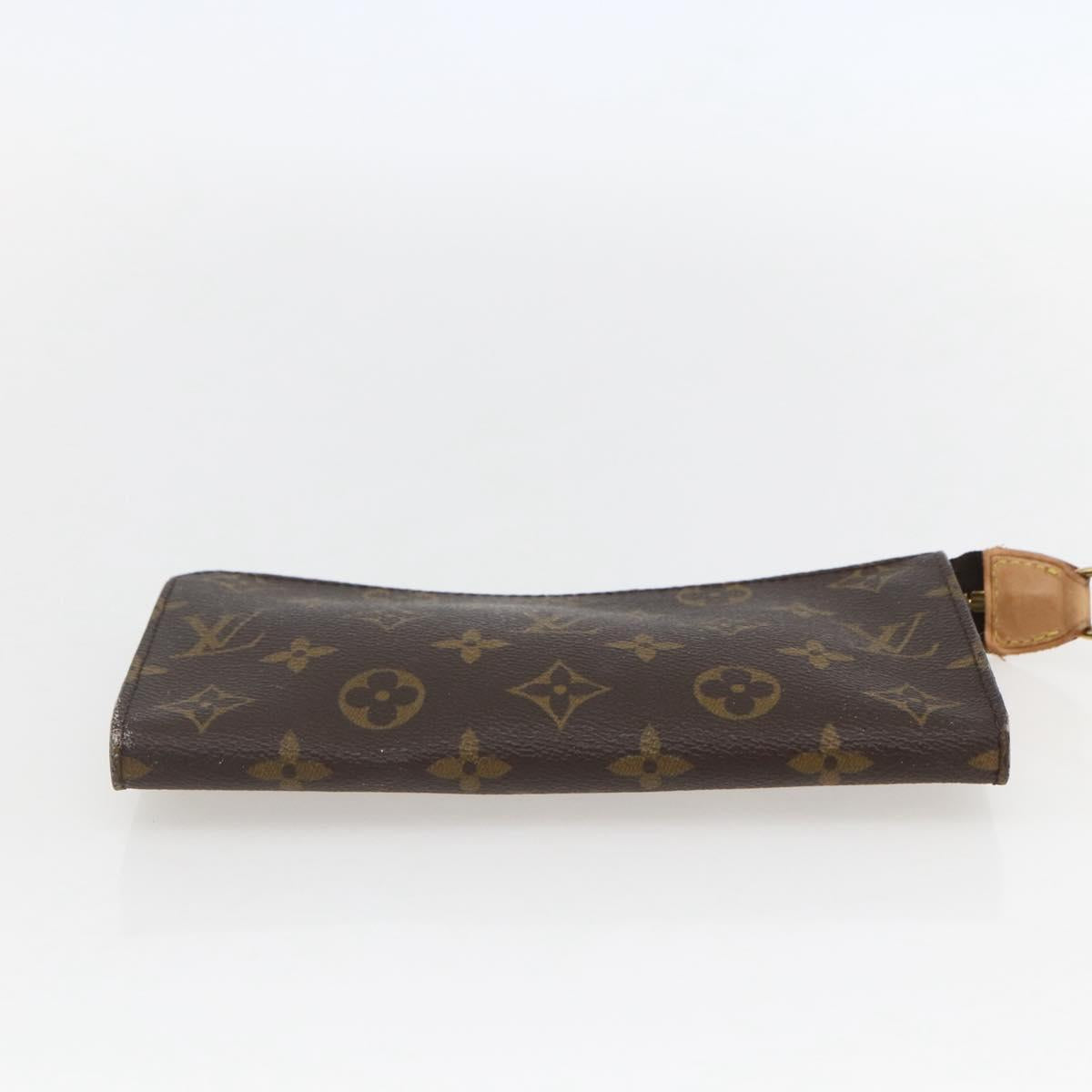 LOUIS VUITTON Monogram Bucket GM Accessory Pouch LV Auth 157678