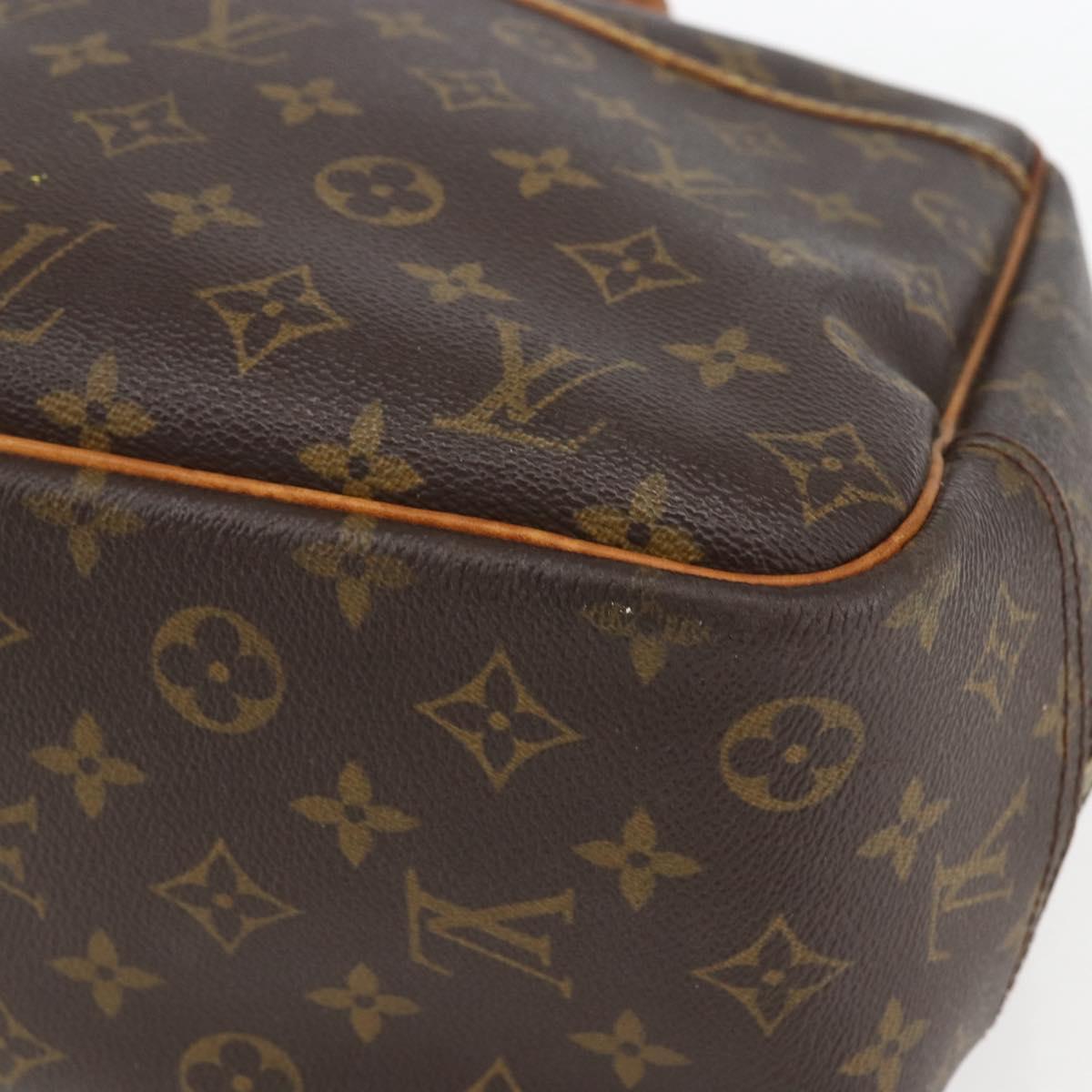 LOUIS VUITTON Monogram Deauville Hand Bag M47270 LV Auth 157680