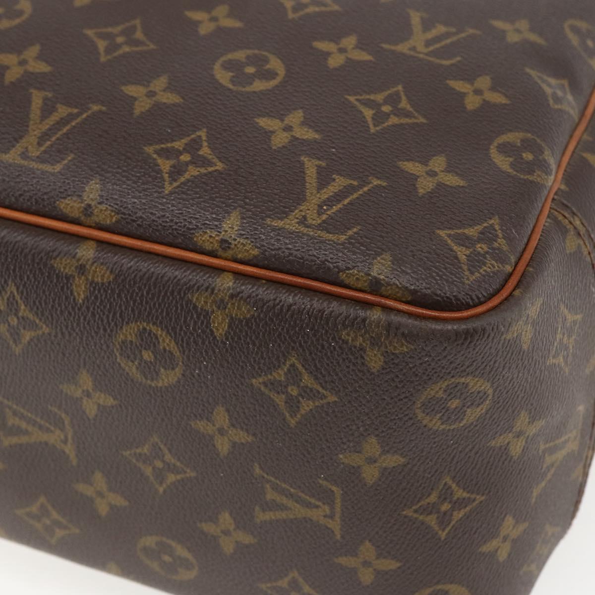 LOUIS VUITTON Monogram Deauville Hand Bag M47270 LV Auth 157680