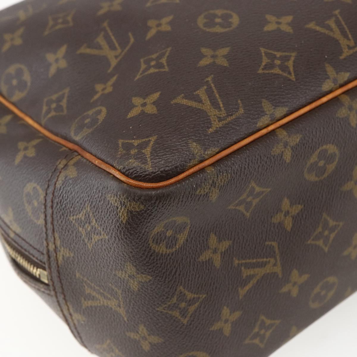LOUIS VUITTON Monogram Deauville Hand Bag M47270 LV Auth 157680