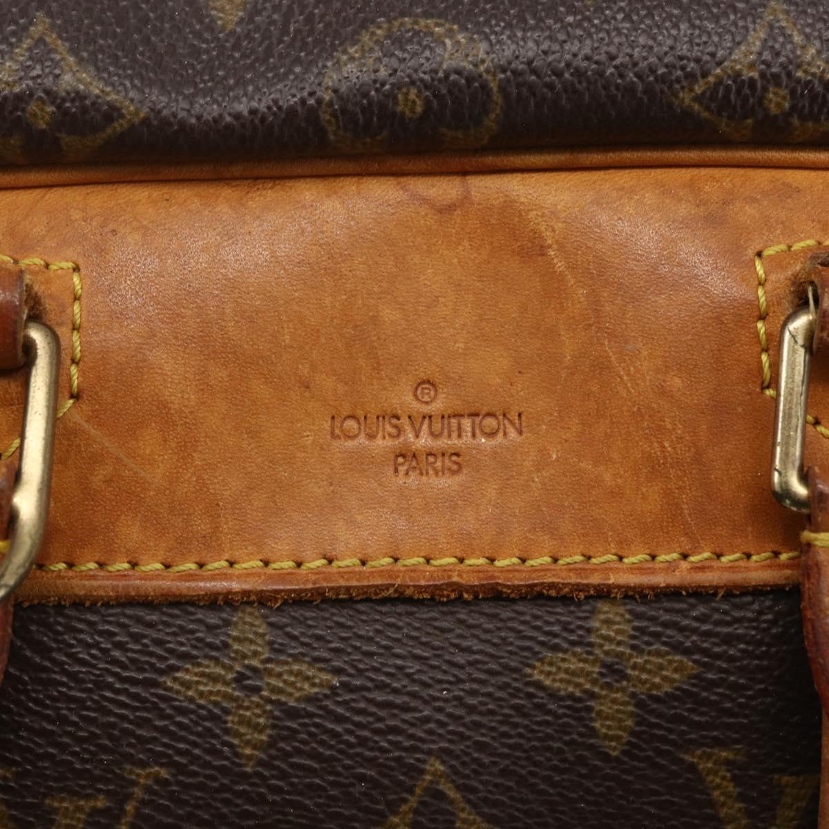 LOUIS VUITTON Monogram Deauville Hand Bag M47270 LV Auth 157680