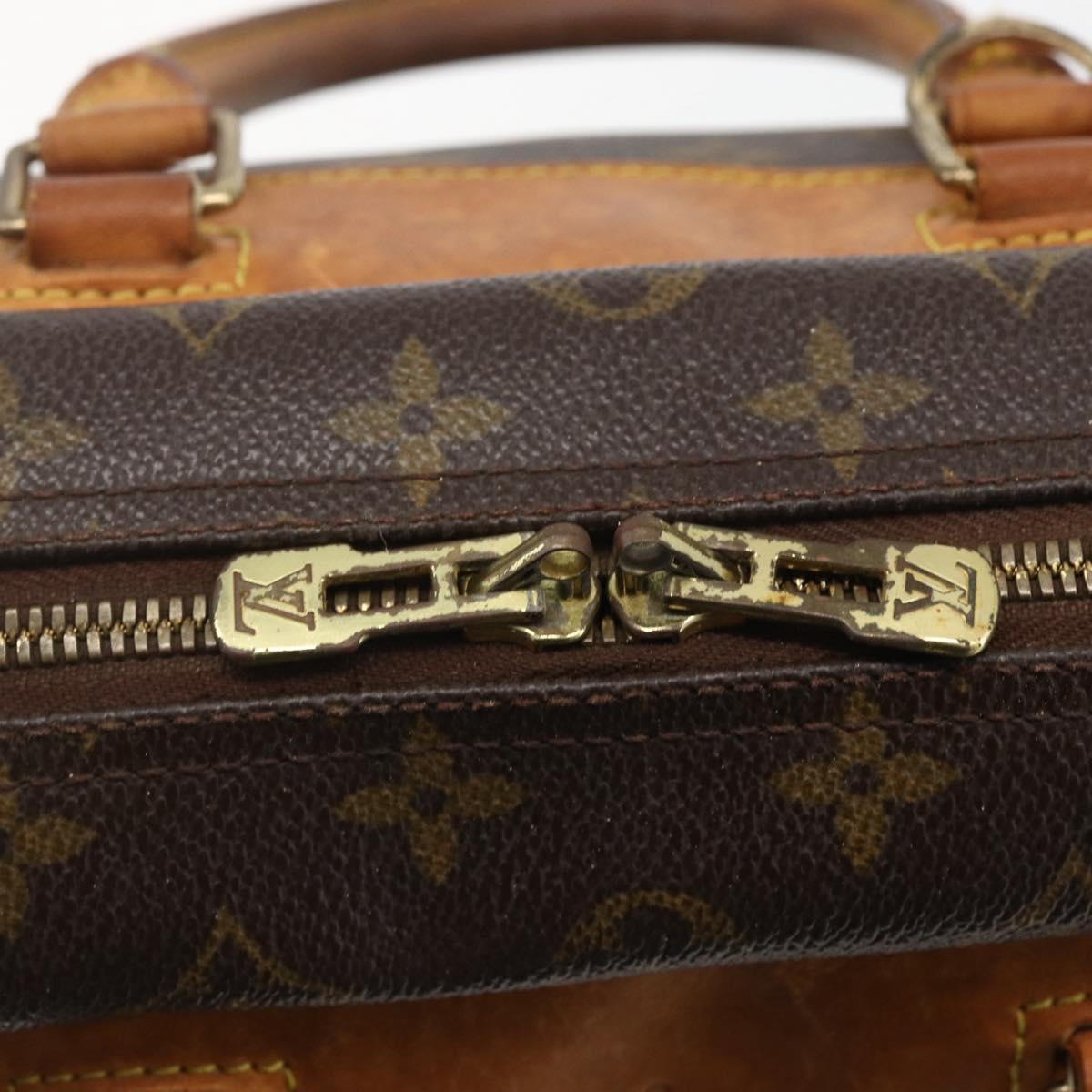 LOUIS VUITTON Monogram Deauville Hand Bag M47270 LV Auth 157680