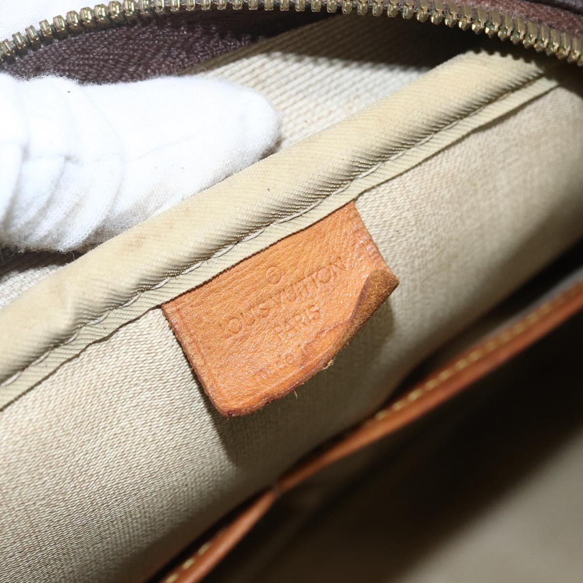 LOUIS VUITTON Monogram Deauville Hand Bag M47270 LV Auth 157680