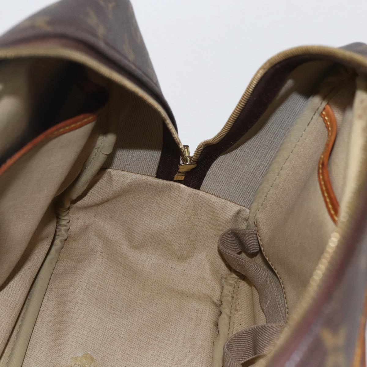 LOUIS VUITTON Monogram Deauville Hand Bag M47270 LV Auth 157680