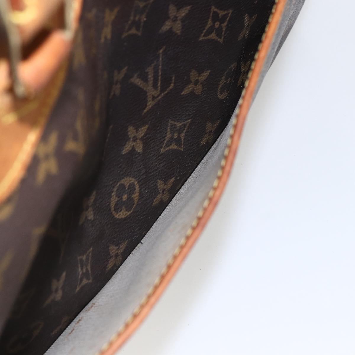 LOUIS VUITTON Monogram Deauville Hand Bag M47270 LV Auth 157680