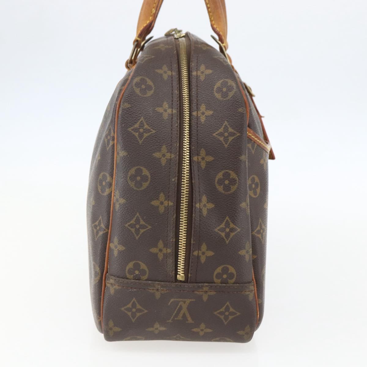 LOUIS VUITTON Monogram Deauville Hand Bag M47270 LV Auth 157680