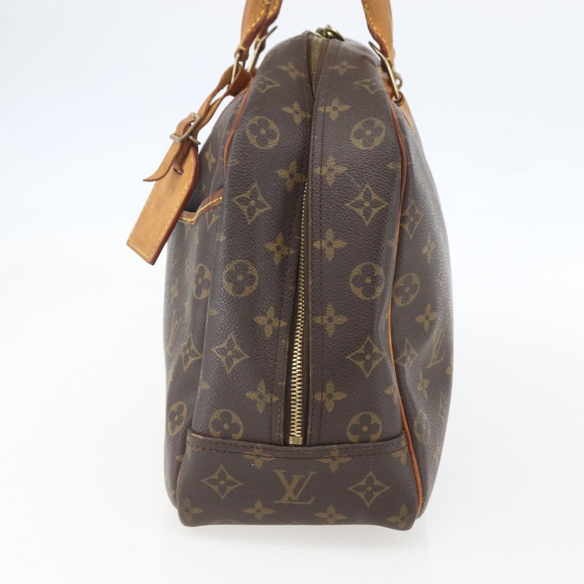 LOUIS VUITTON Monogram Deauville Hand Bag M47270 LV Auth 157680