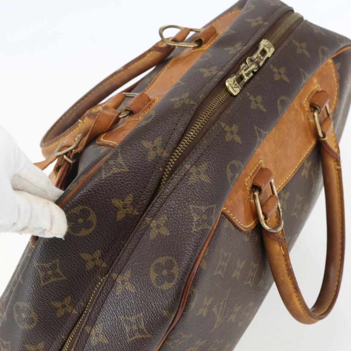 LOUIS VUITTON Monogram Deauville Hand Bag M47270 LV Auth 157680