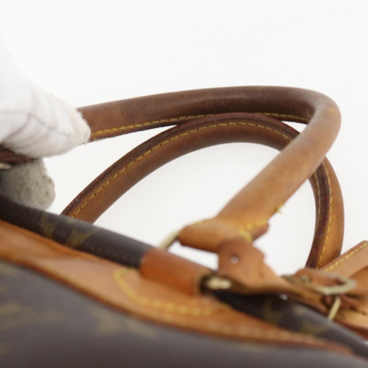 LOUIS VUITTON Monogram Deauville Hand Bag M47270 LV Auth 157680