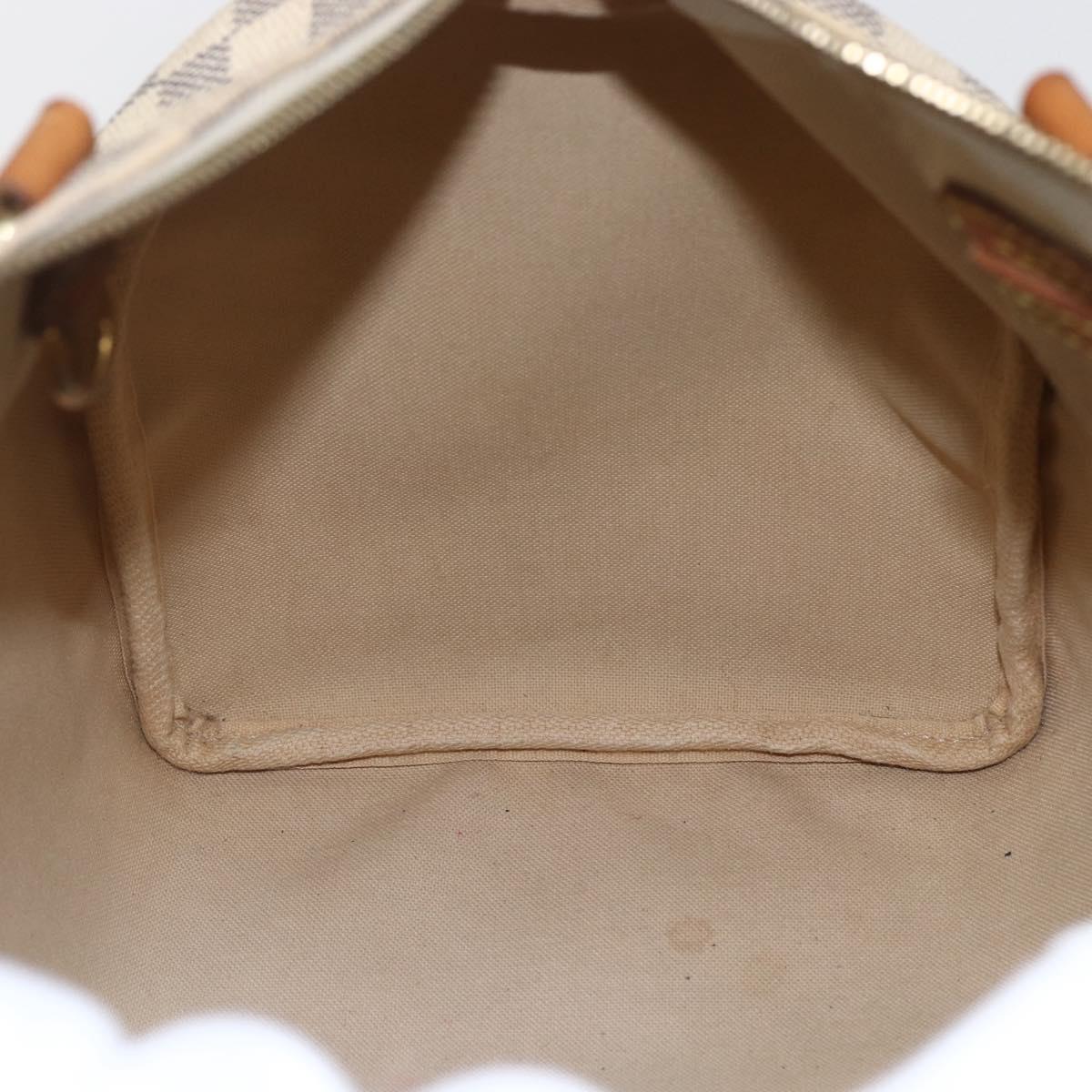 LOUIS VUITTON Damier Azur Speedy 30 Hand Bag N41533 LV Auth 157685