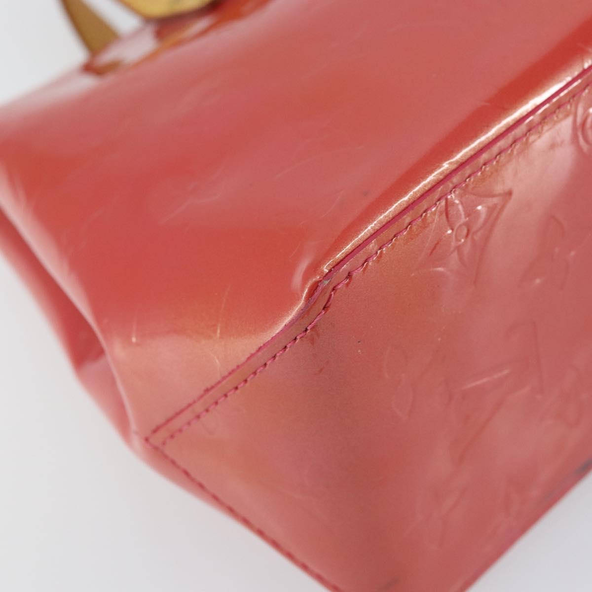 LOUIS VUITTON Monogram Vernis Reade PM Hand Bag Fran Boise M9132F LV Auth 157687