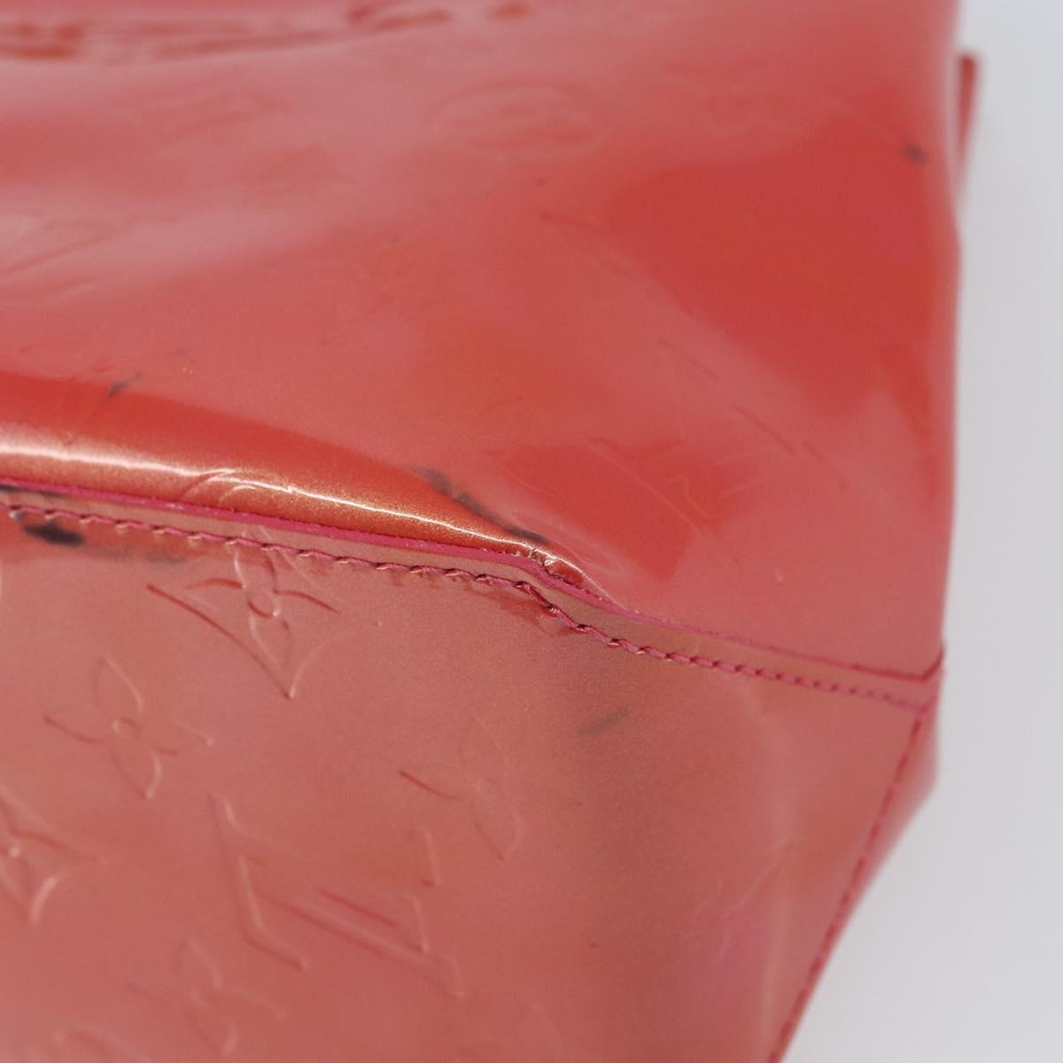 LOUIS VUITTON Monogram Vernis Reade PM Hand Bag Fran Boise M9132F LV Auth 157687