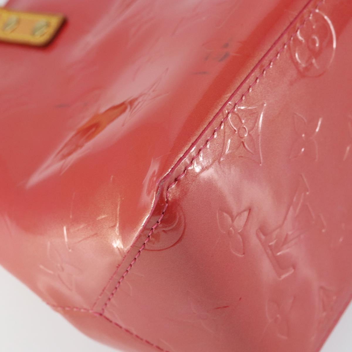 LOUIS VUITTON Monogram Vernis Reade PM Hand Bag Fran Boise M9132F LV Auth 157687