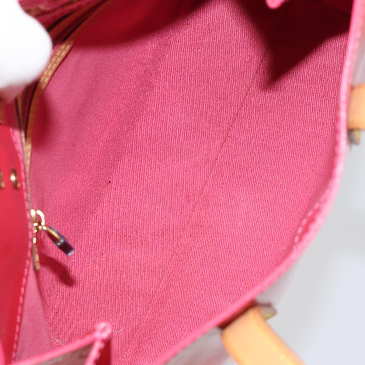 LOUIS VUITTON Monogram Vernis Reade PM Hand Bag Fran Boise M9132F LV Auth 157687