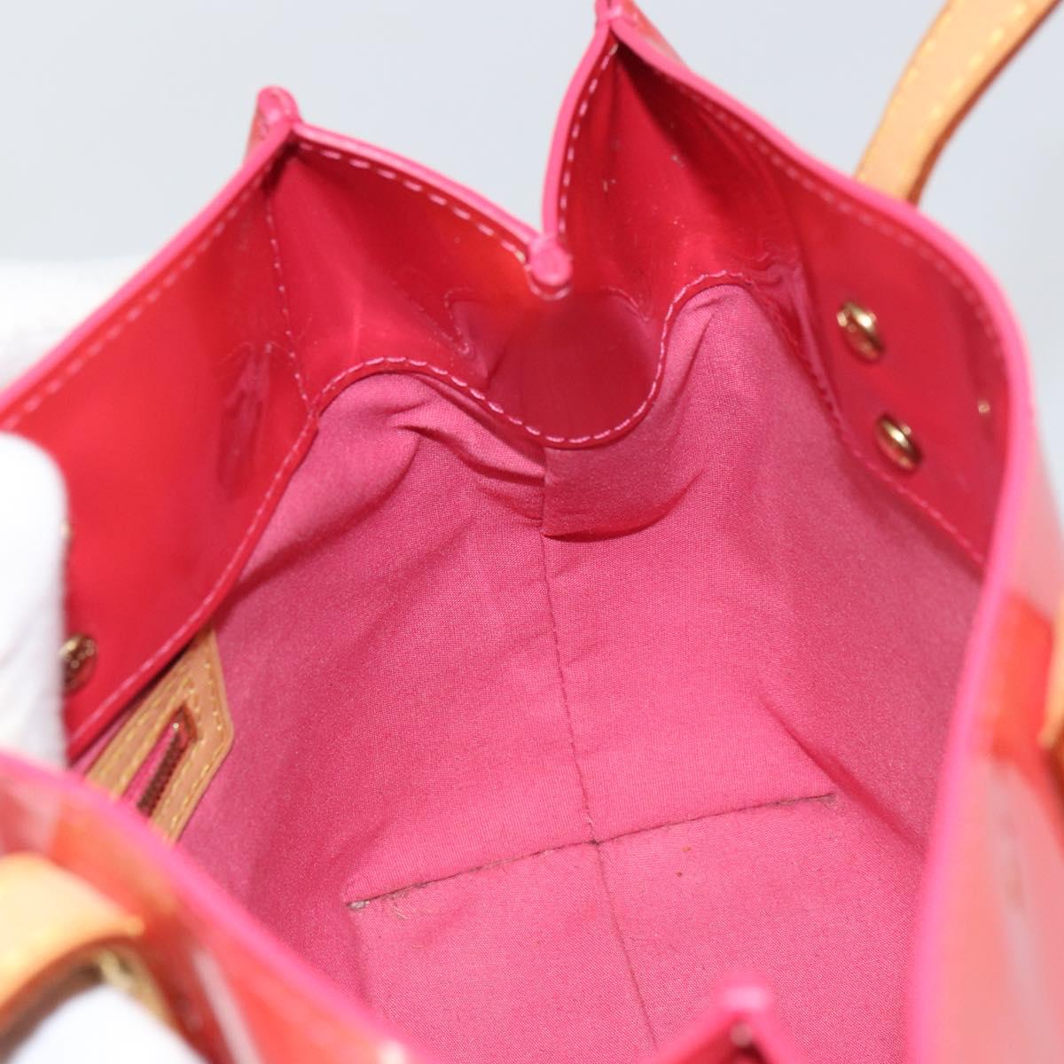 LOUIS VUITTON Monogram Vernis Reade PM Hand Bag Fran Boise M9132F LV Auth 157687