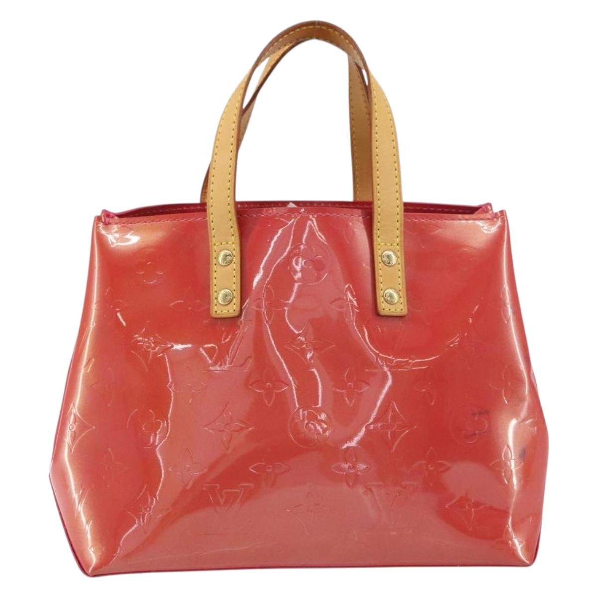 LOUIS VUITTON Monogram Vernis Reade PM Hand Bag Fran Boise M9132F LV Auth 157687