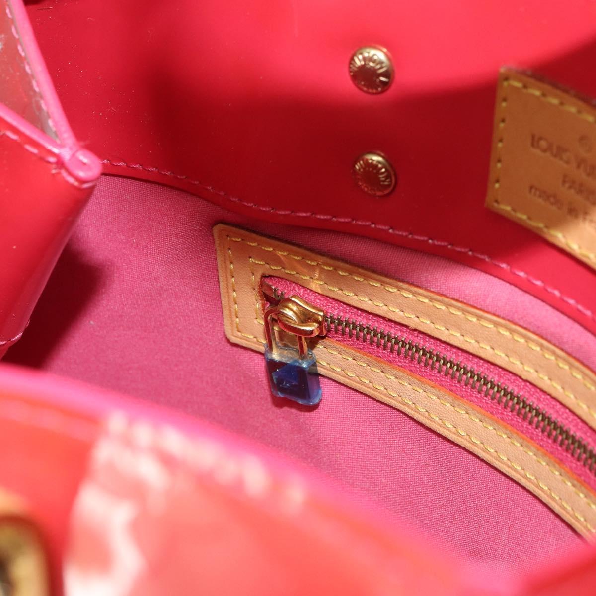 LOUIS VUITTON Monogram Vernis Reade PM Hand Bag Fran Boise M9132F LV Auth 157687