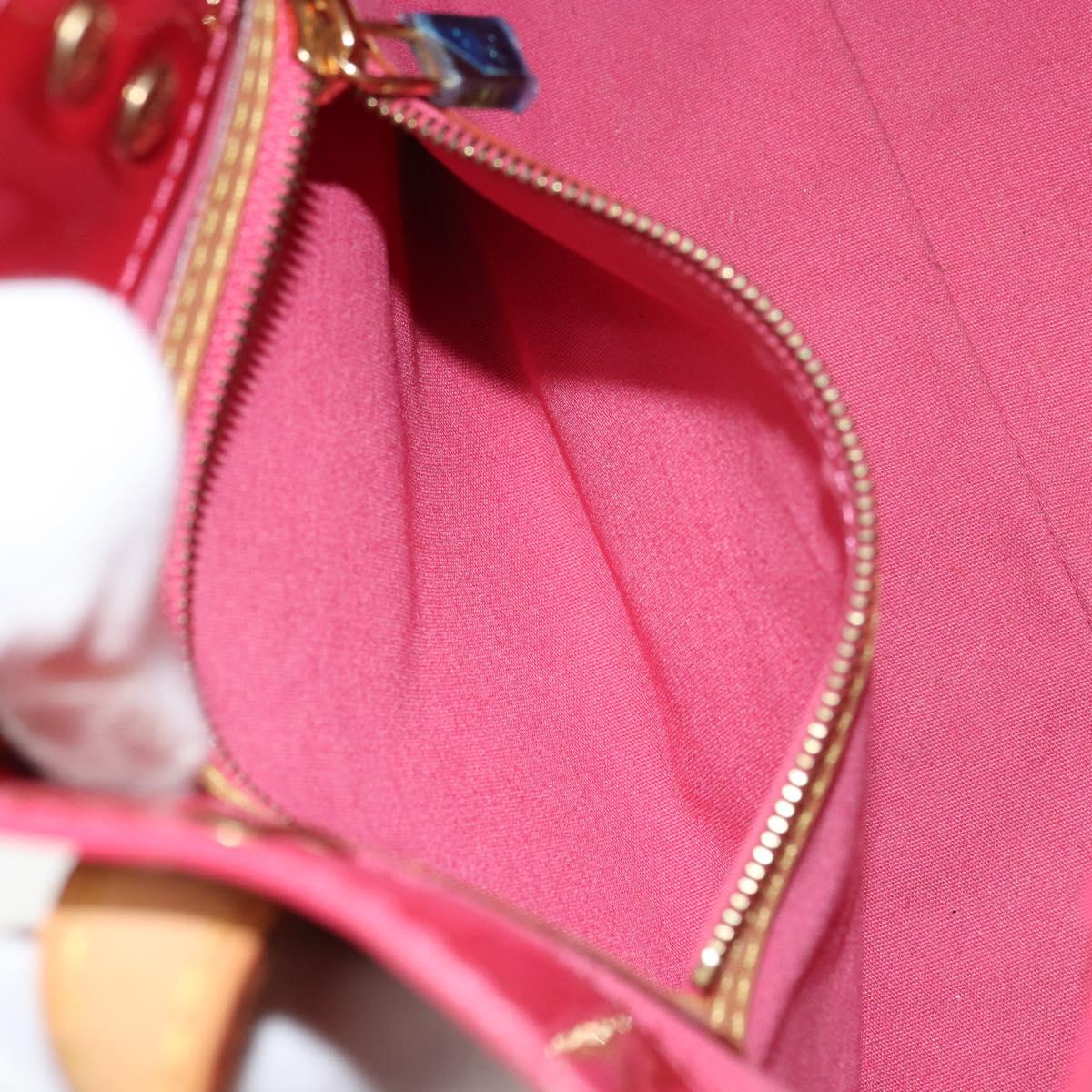 LOUIS VUITTON Monogram Vernis Reade PM Hand Bag Fran Boise M9132F LV Auth 157687