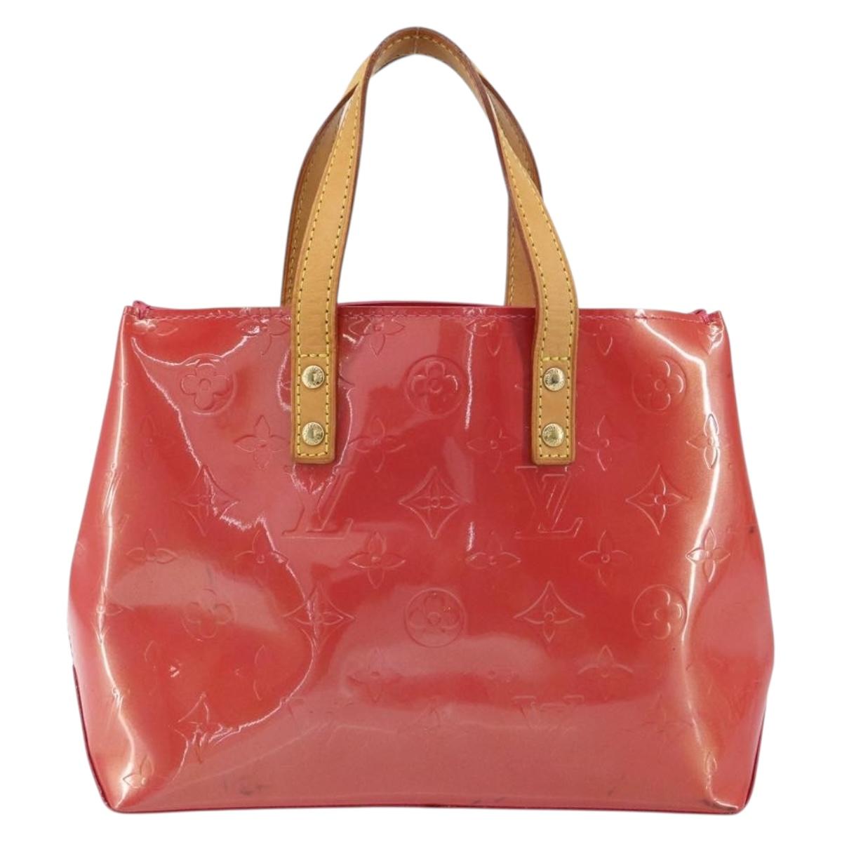 LOUIS VUITTON Monogram Vernis Reade PM Hand Bag Fran Boise M9132F LV Auth 157687