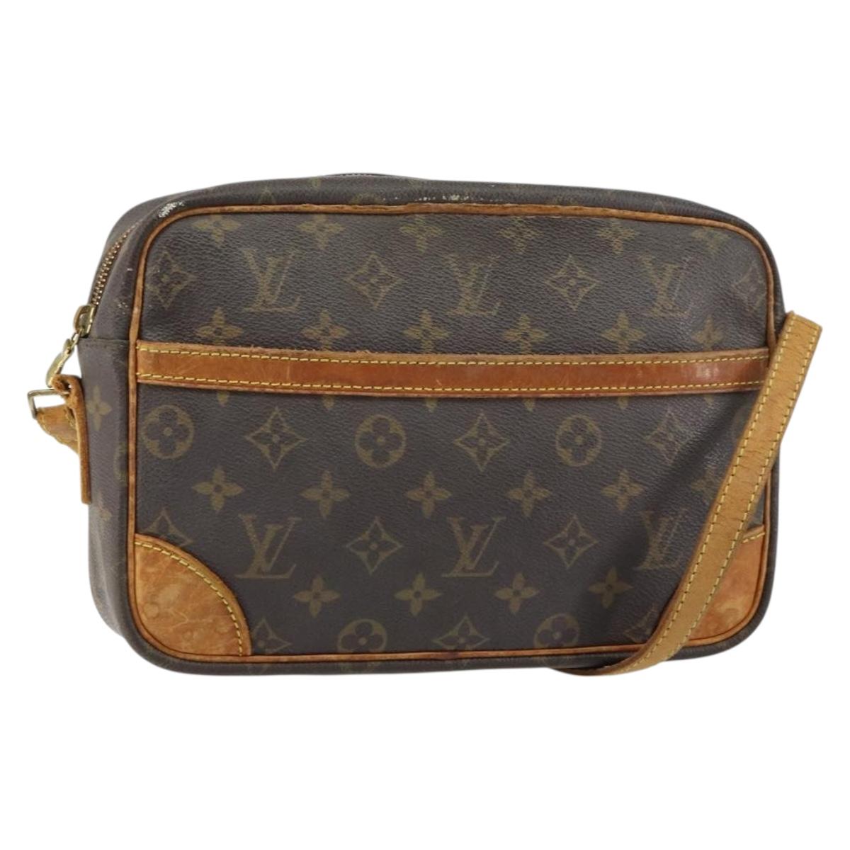 LOUIS VUITTON Monogram Trocadero 27 Shoulder Bag M51274 LV Auth 157712