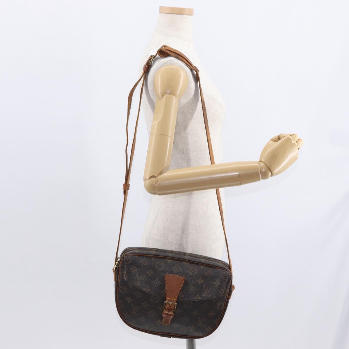 LOUIS VUITTON Monogram Jeune Fille GM Shoulder Bag M51225 LV Auth 157713