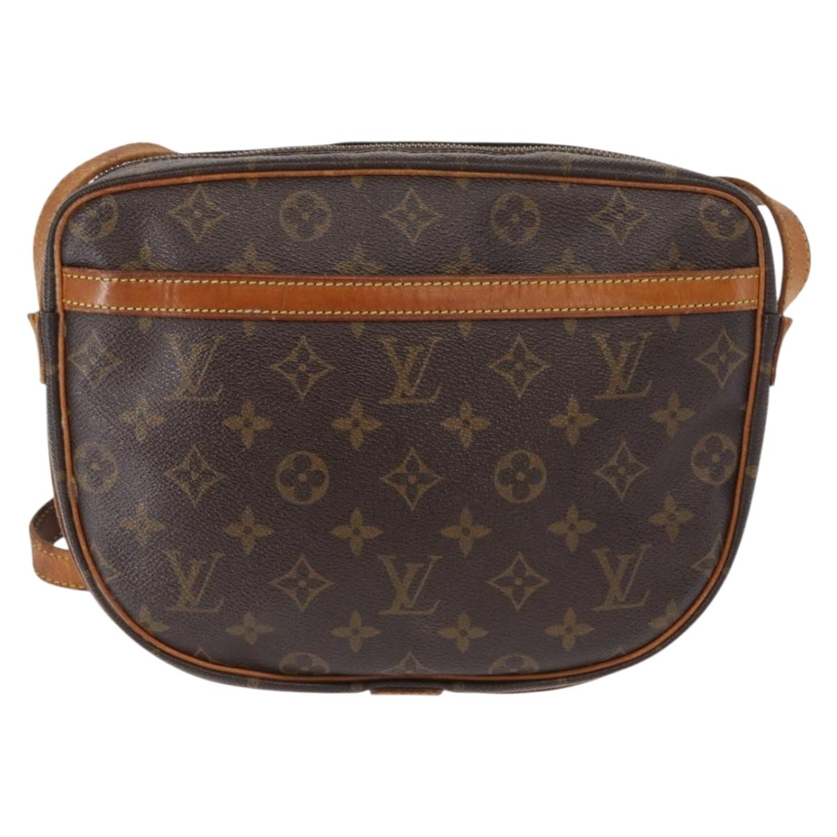 LOUIS VUITTON Monogram Jeune Fille GM Shoulder Bag M51225 LV Auth 157713
