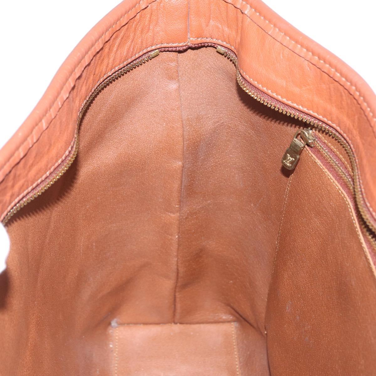 LOUIS VUITTON Monogram Sac Weekend PM Hand Bag M42425 LV Auth 157721
