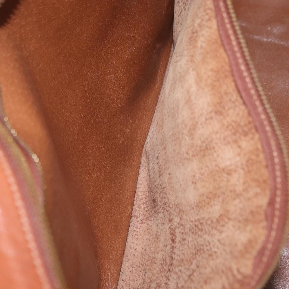 LOUIS VUITTON Monogram Sac Weekend PM Hand Bag M42425 LV Auth 157721