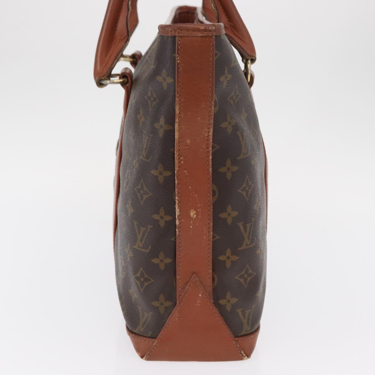 LOUIS VUITTON Monogram Sac Weekend PM Hand Bag M42425 LV Auth 157721