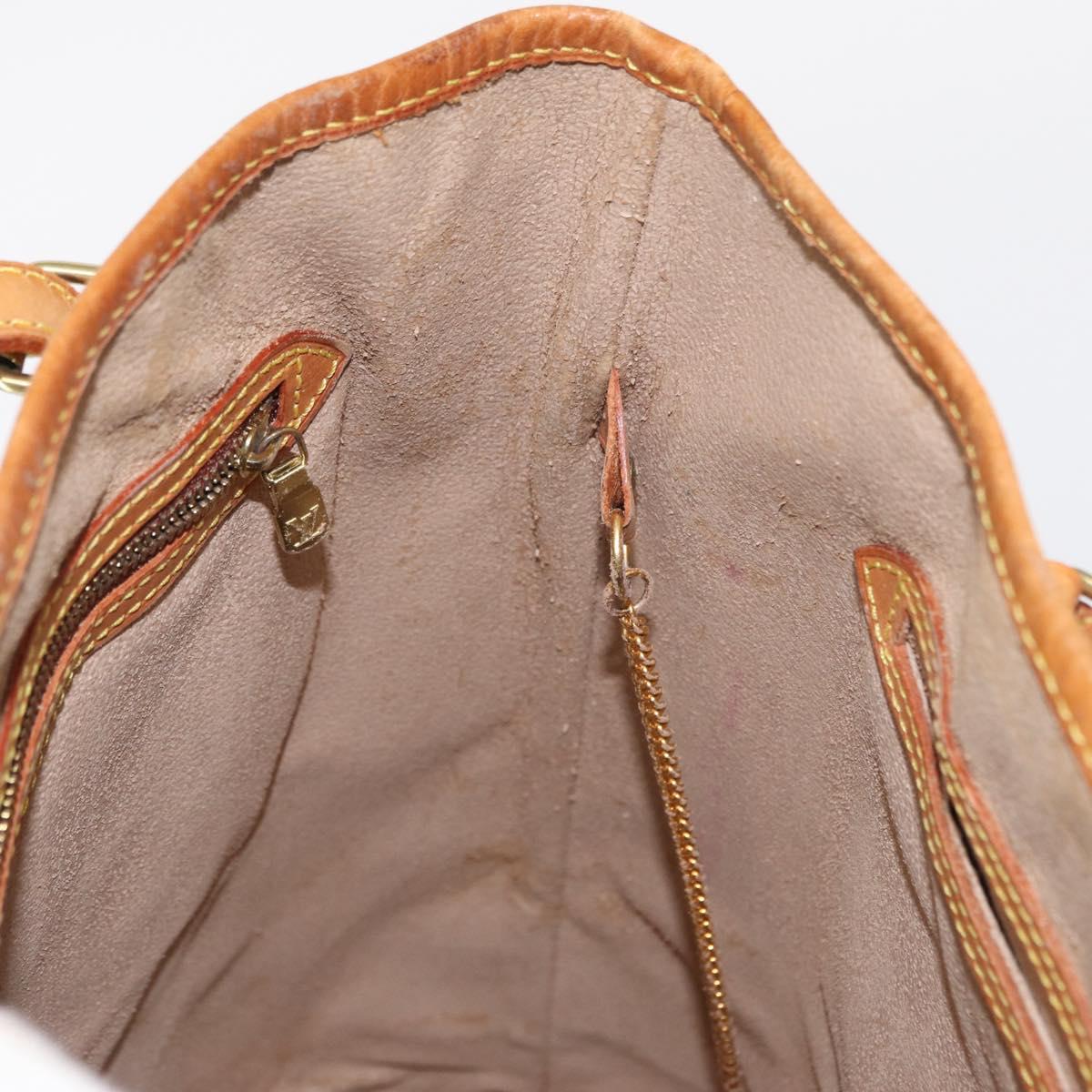 LOUIS VUITTON Monogram Bucket GM Shoulder Bag M42236 LV Auth 157728