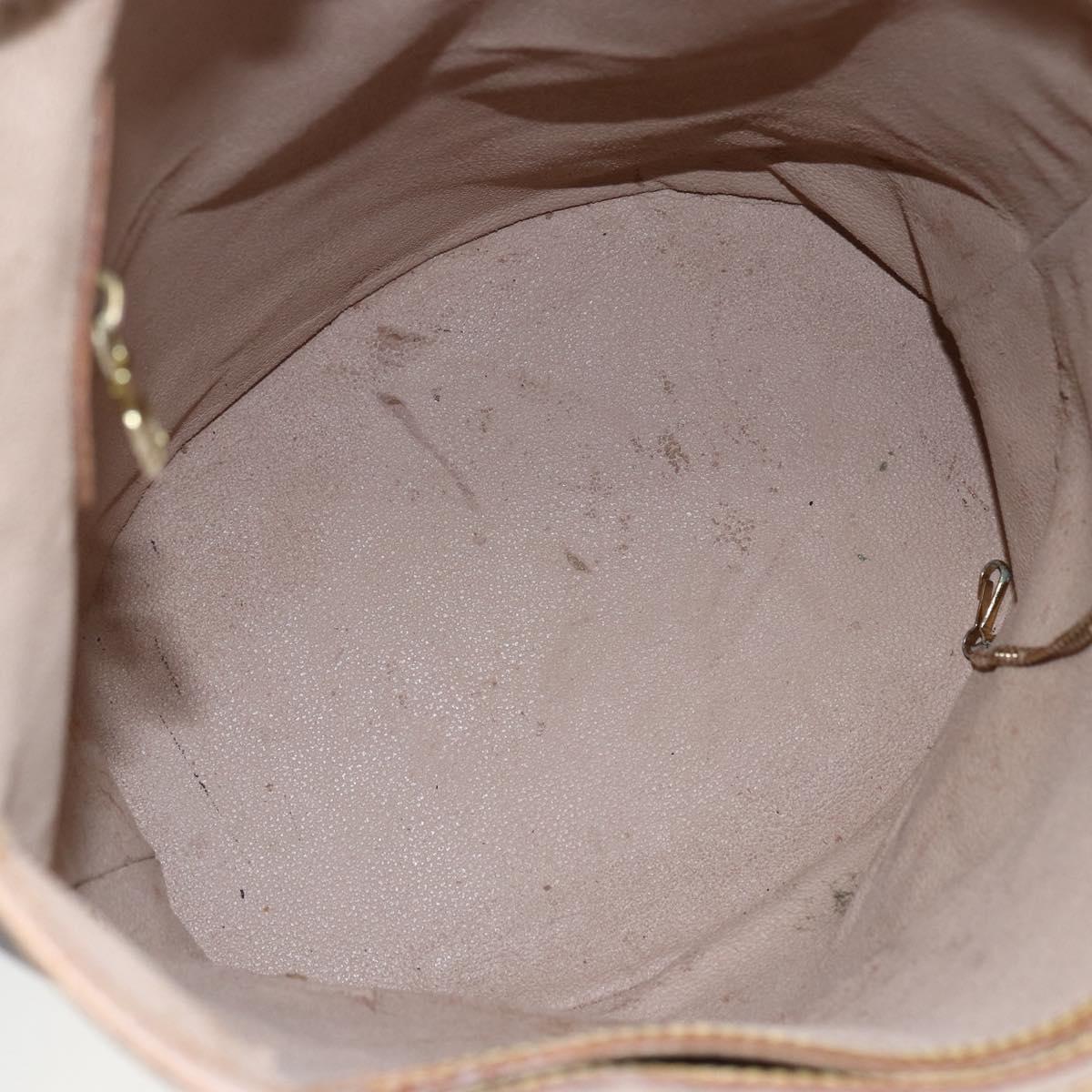 LOUIS VUITTON Monogram Bucket GM Shoulder Bag M42236 LV Auth 157729